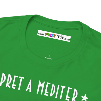 * PRET A MEDITER * Unisex Heavy Cotton Tee