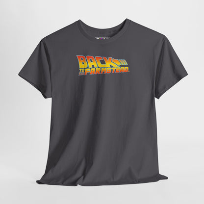BACK TO THE FARMSTEAD Unisex Heavy Cotton Tee