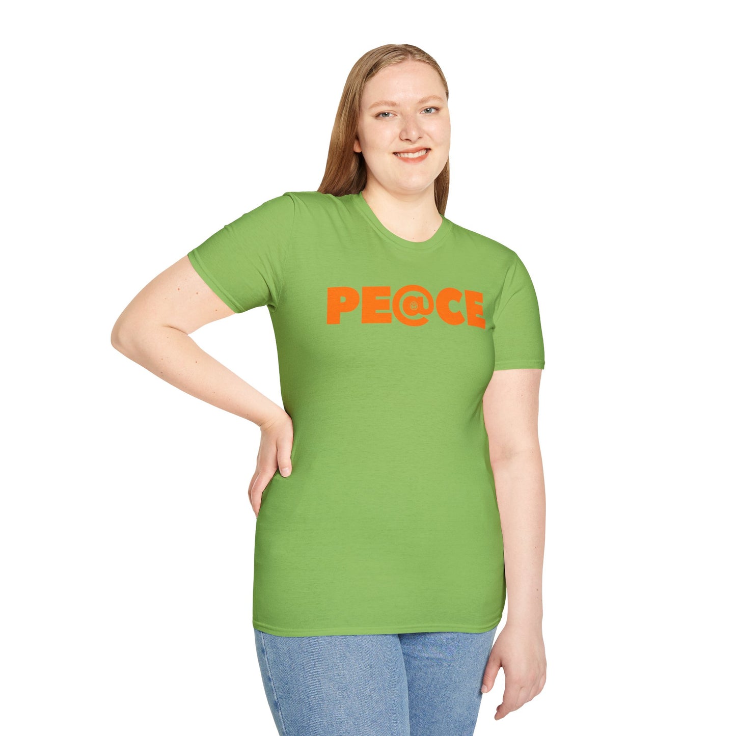 AT PEACE Unisex Softstyle 100% Cotton T-Shirt