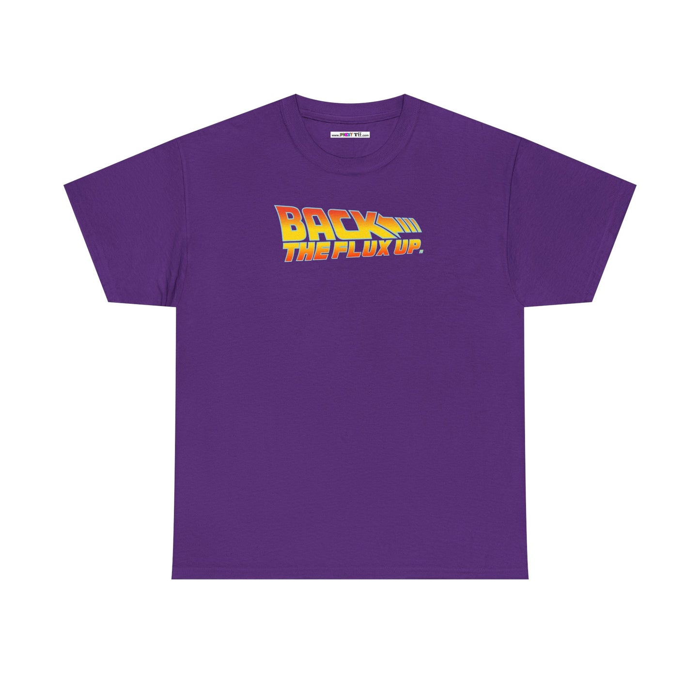 BACK THE FLUX UP Unisex Heavy Cotton Tee