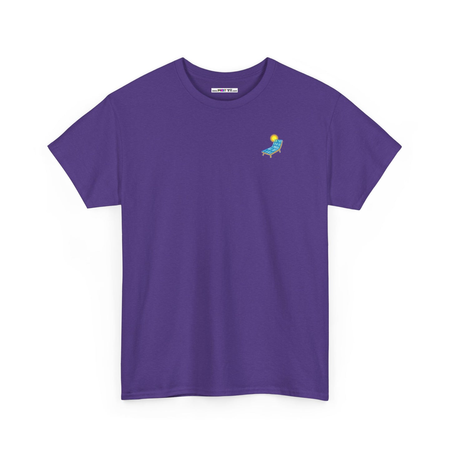 ON THE CHAISE LONGUE ALL DAY LONG Heavy Cotton Tee
