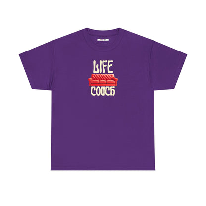 LIFE COUCH Unisex Heavy Cotton Tee