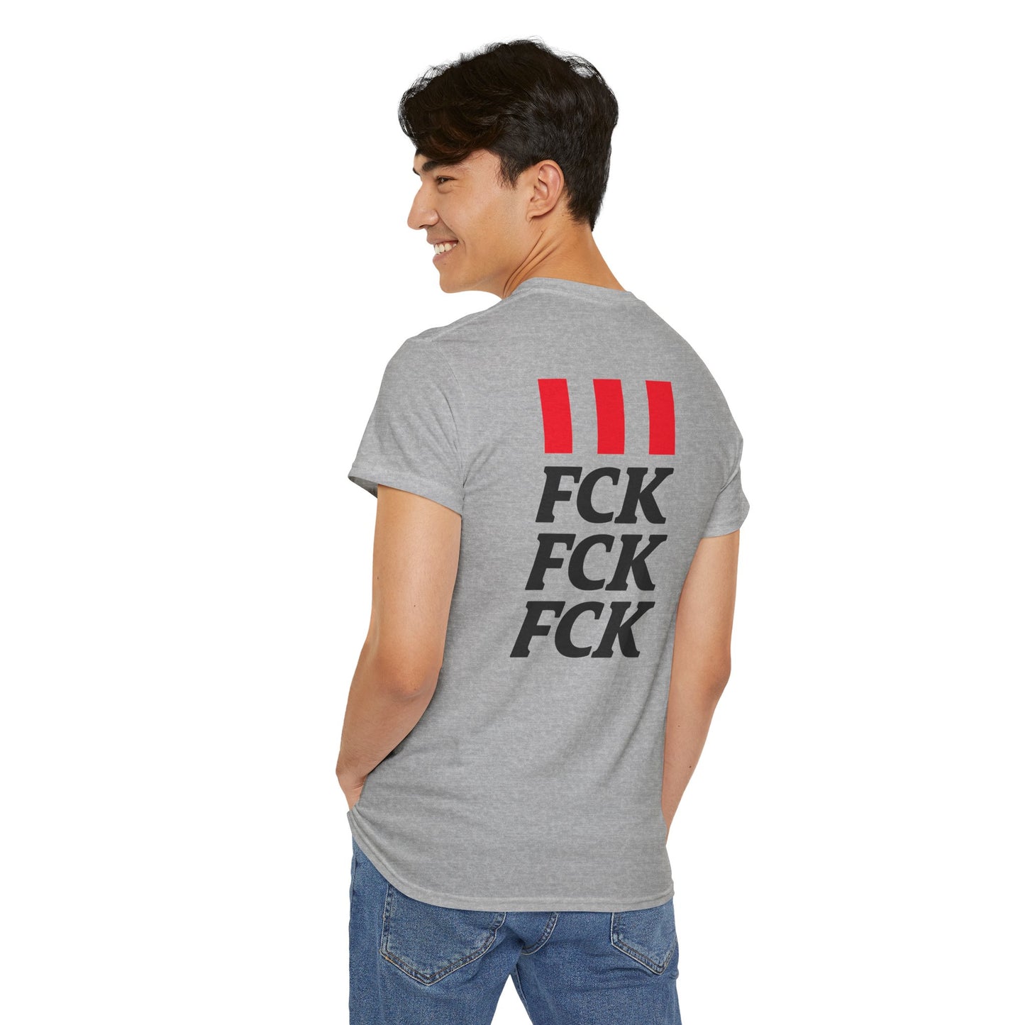 FCK FCK FCK Unisex Heavy Cotton Tee