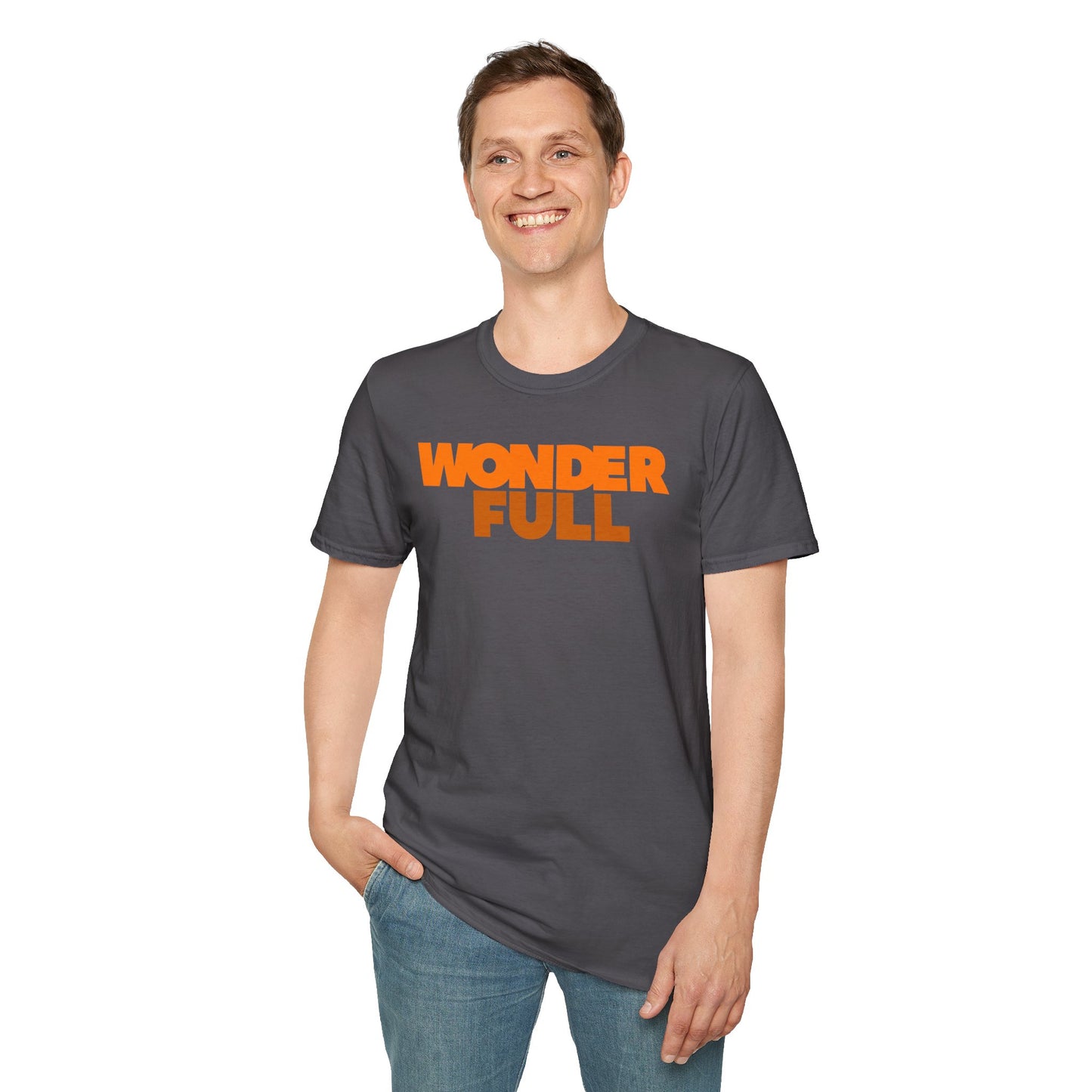 WONDER FULL Unisex Softstyle 100% Cotton T-Shirt