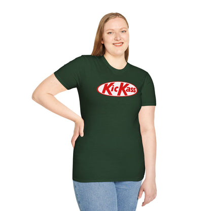 KicKass Unisex Softstyle 100% Cotton T-Shirt