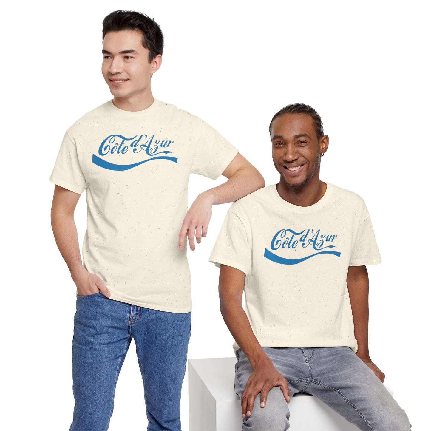Côte d'Azur Unisex Heavy Cotton Tee
