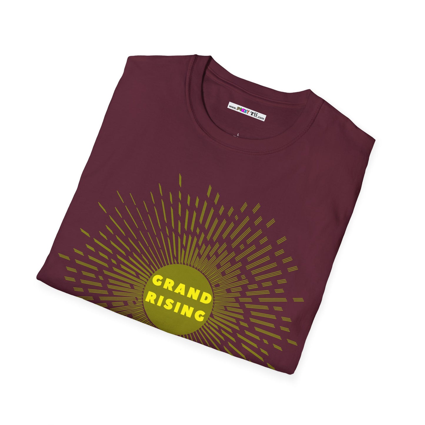 GRAND RISING Unisex Softstyle 100% Cotton T-Shirt