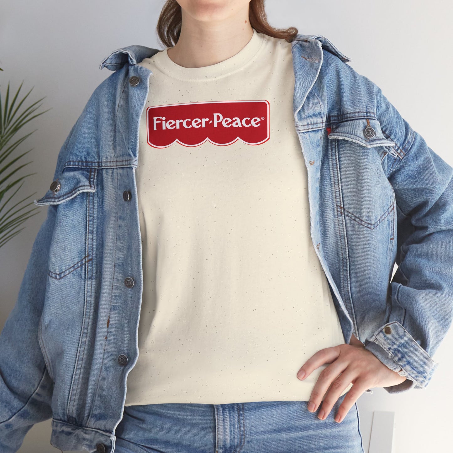 Fiercer Peace Unisex Heavy Cotton Tee