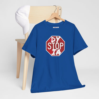 STOP DYSTOPIA Unisex Heavy Cotton Tee