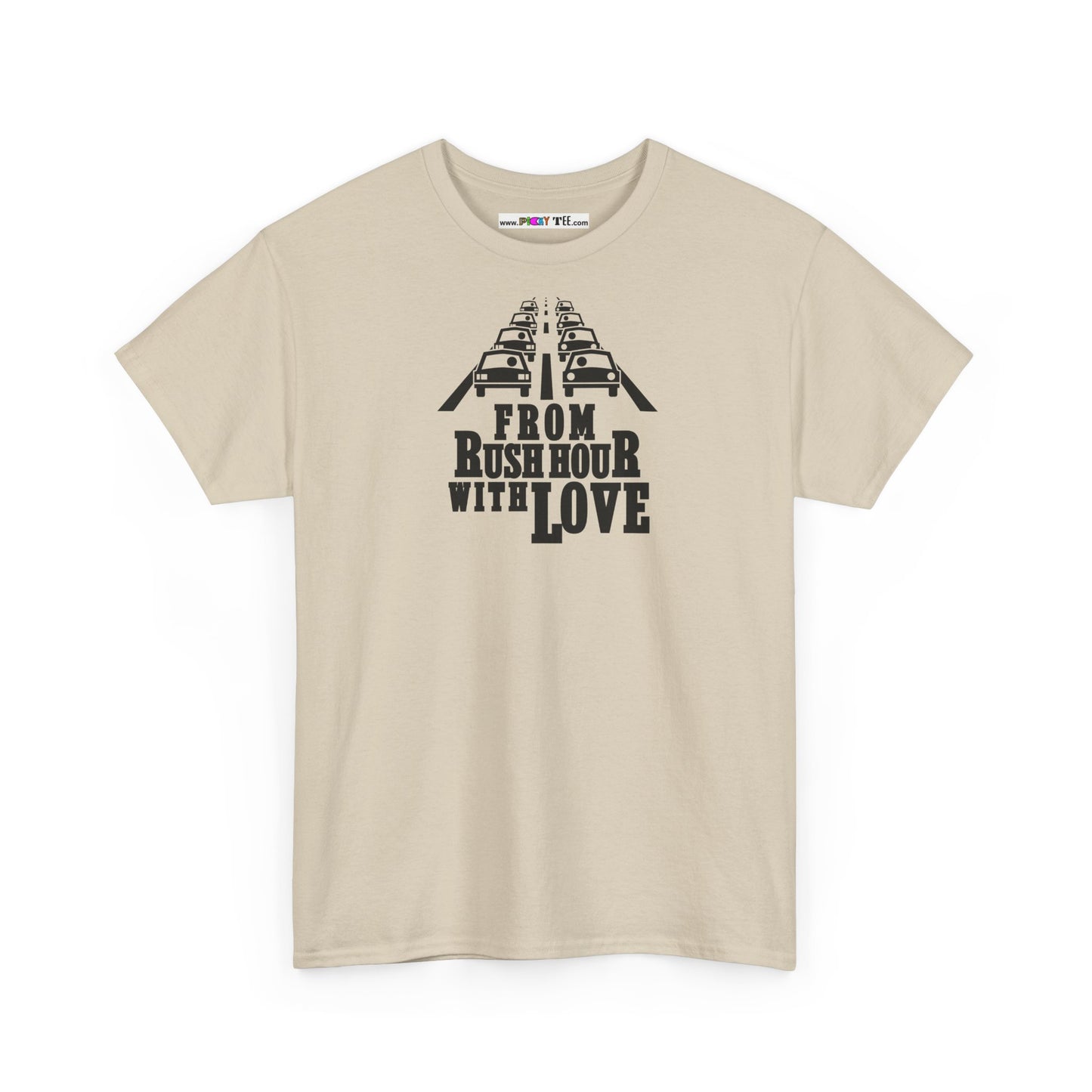 FROM RUSH HOUR WITH LOVE Unisex Heavy Cotton Tee