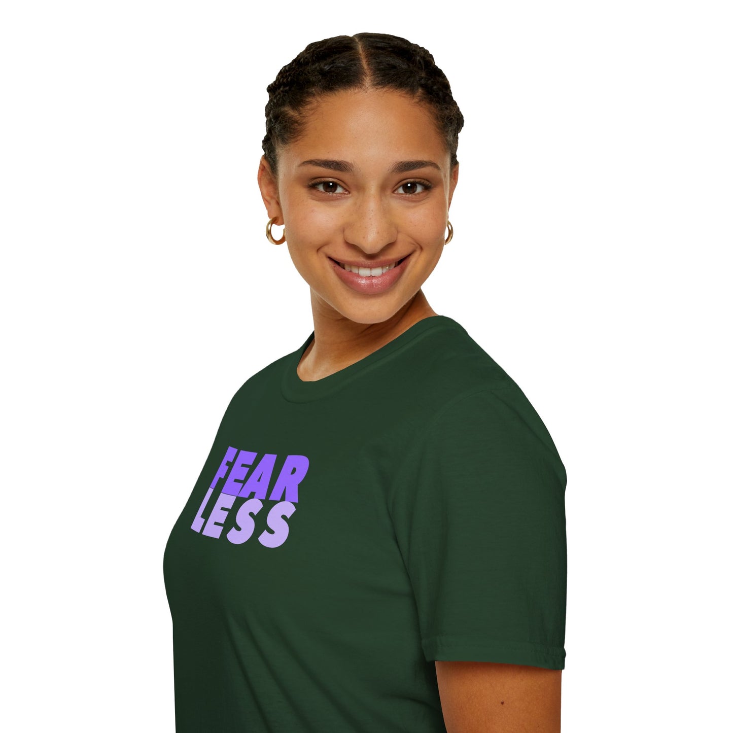 FEAR LESS Unisex Softstyle 100% Cotton T-Shirt