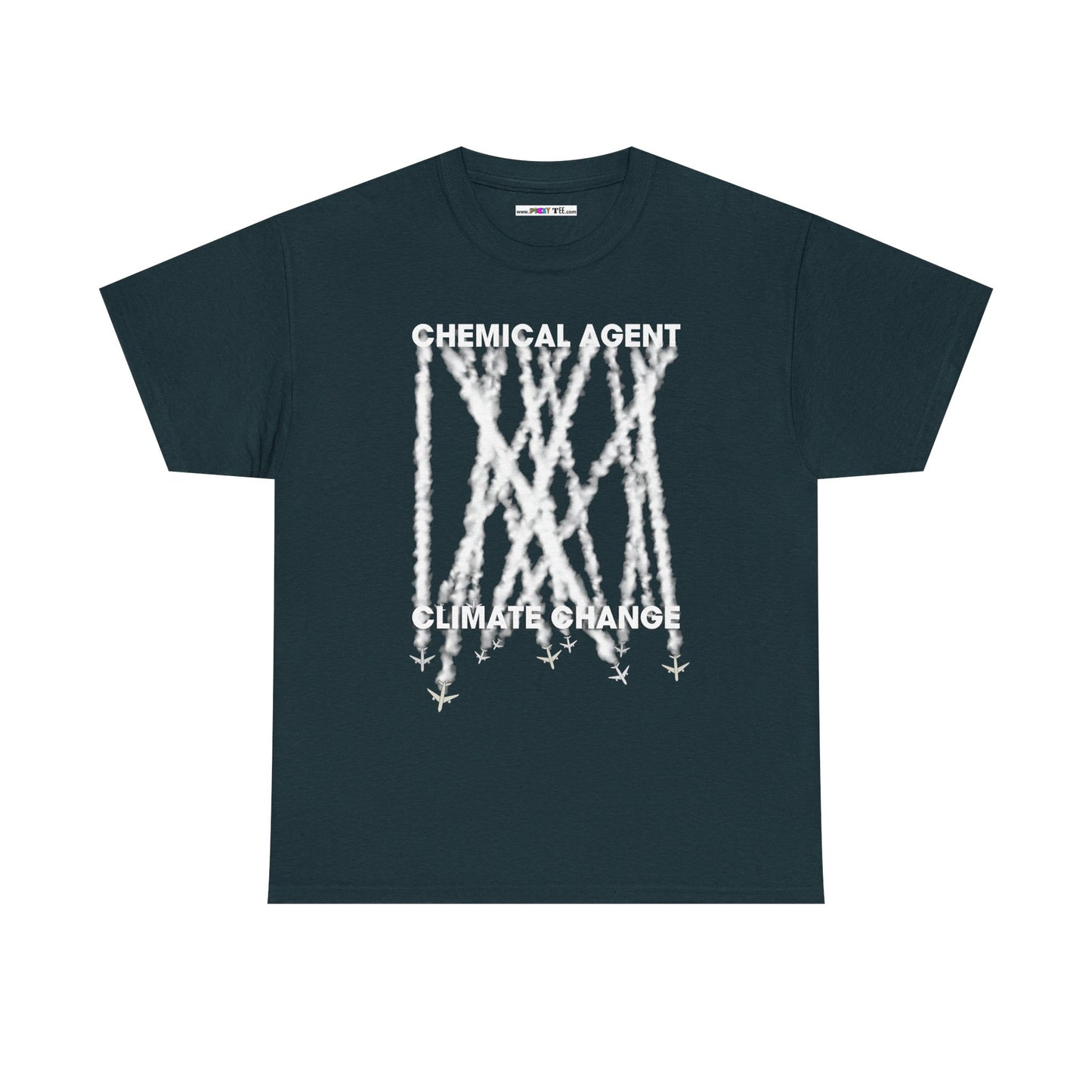CHEMICAL AGENT/CLIMATE CHANGE Unisex Heavy Cotton Tee