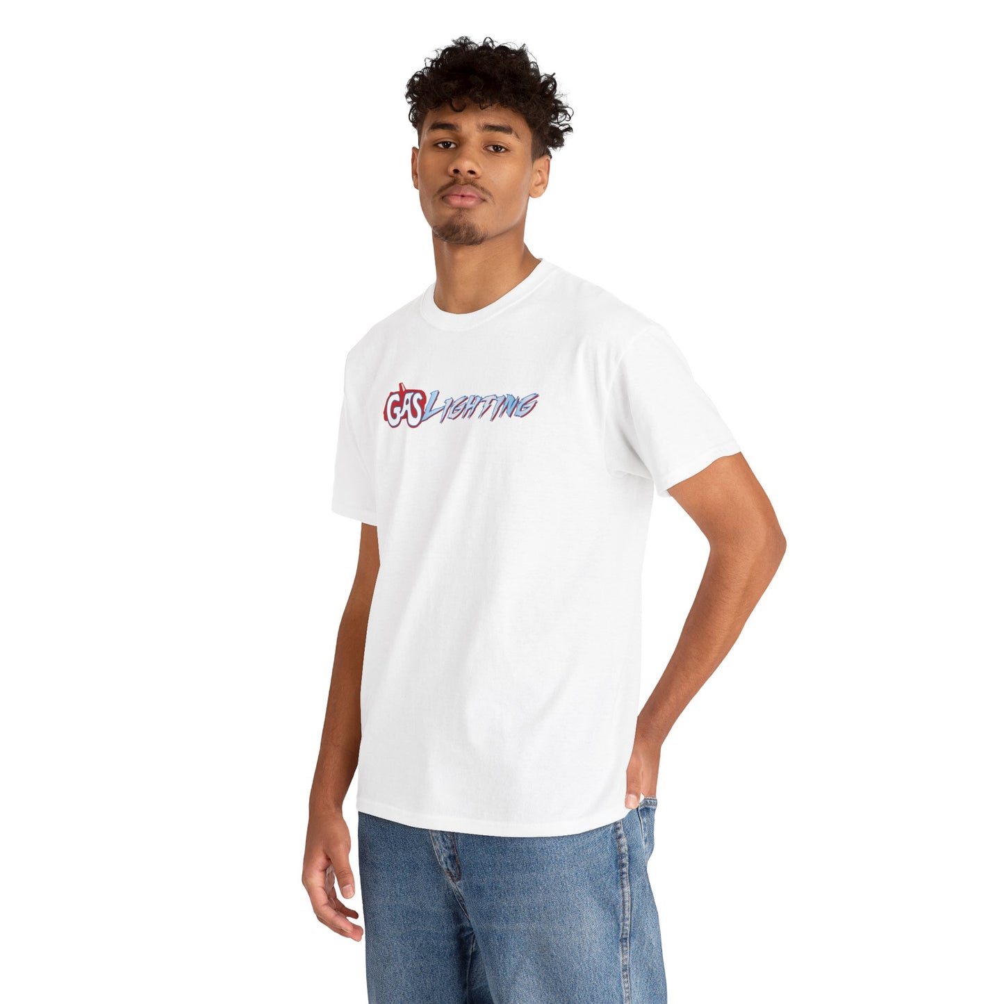 GAS LIGHTING Unisex Heavy Cotton Tee