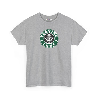 SERVINGCUNT Unisex Heavy Cotton Tee