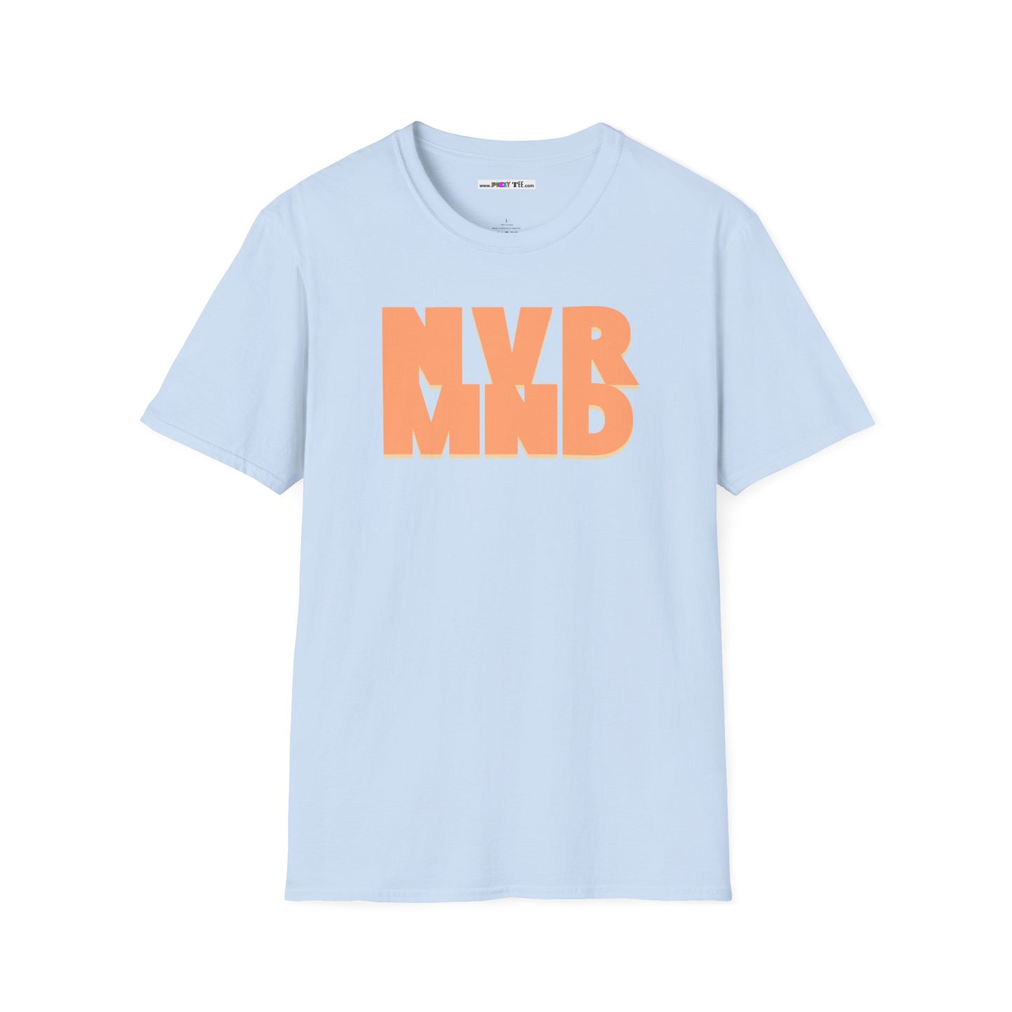 NVR MND Unisex Softstyle 100% Cotton T-Shirt