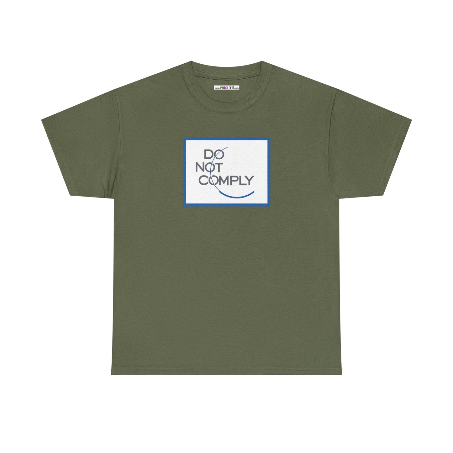 DO NOT COMPLY Unisex Heavy Cotton Tee
