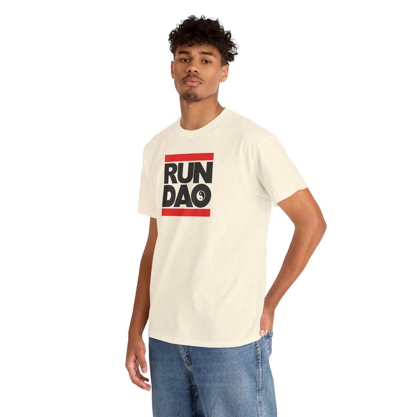 RUN DAO Unisex Heavy Cotton Tee