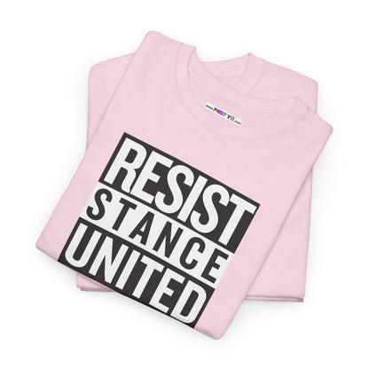 RESIST STANCE UNITED Unisex Heavy Cotton Tee