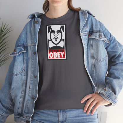 OBEY OR NOT OBEY? Unisex Heavy Cotton Tee