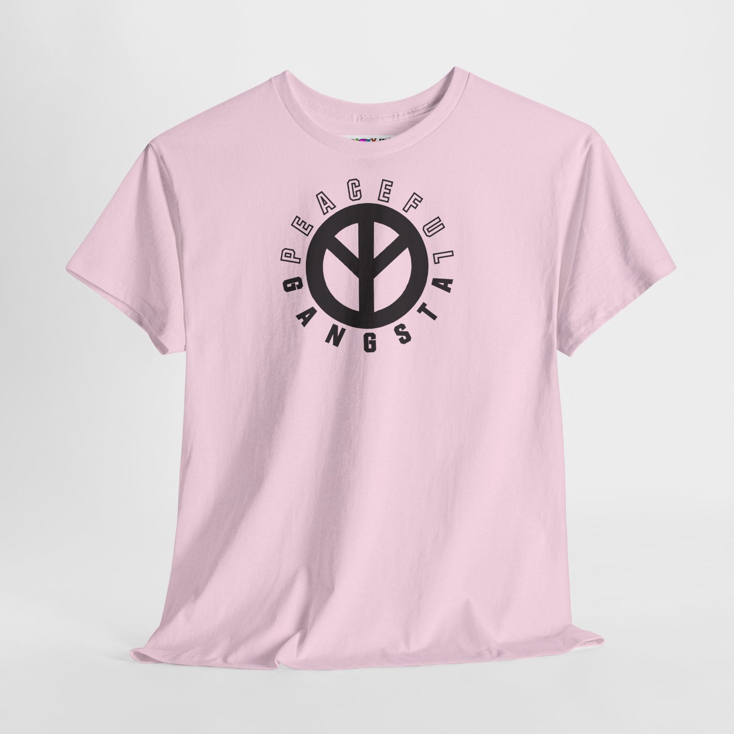 PEACEFUL GANGSTA Unisex Heavy Cotton Tee