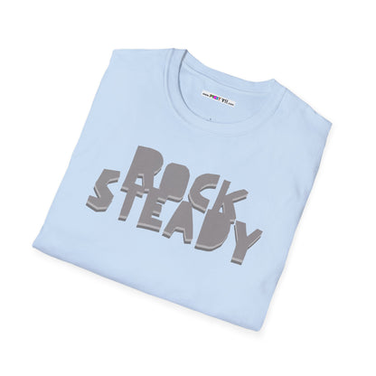 ROCK STEADY Unisex Softstyle 100% Cotton T-Shirt