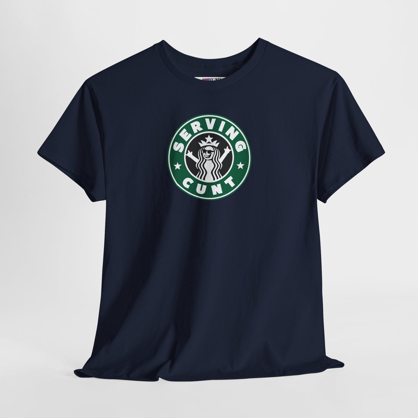 SERVINGCUNT Unisex Heavy Cotton Tee