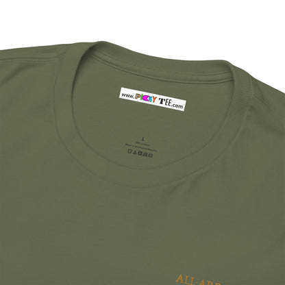 ALL ARE ONE Unisex Heavy Cotton Tee