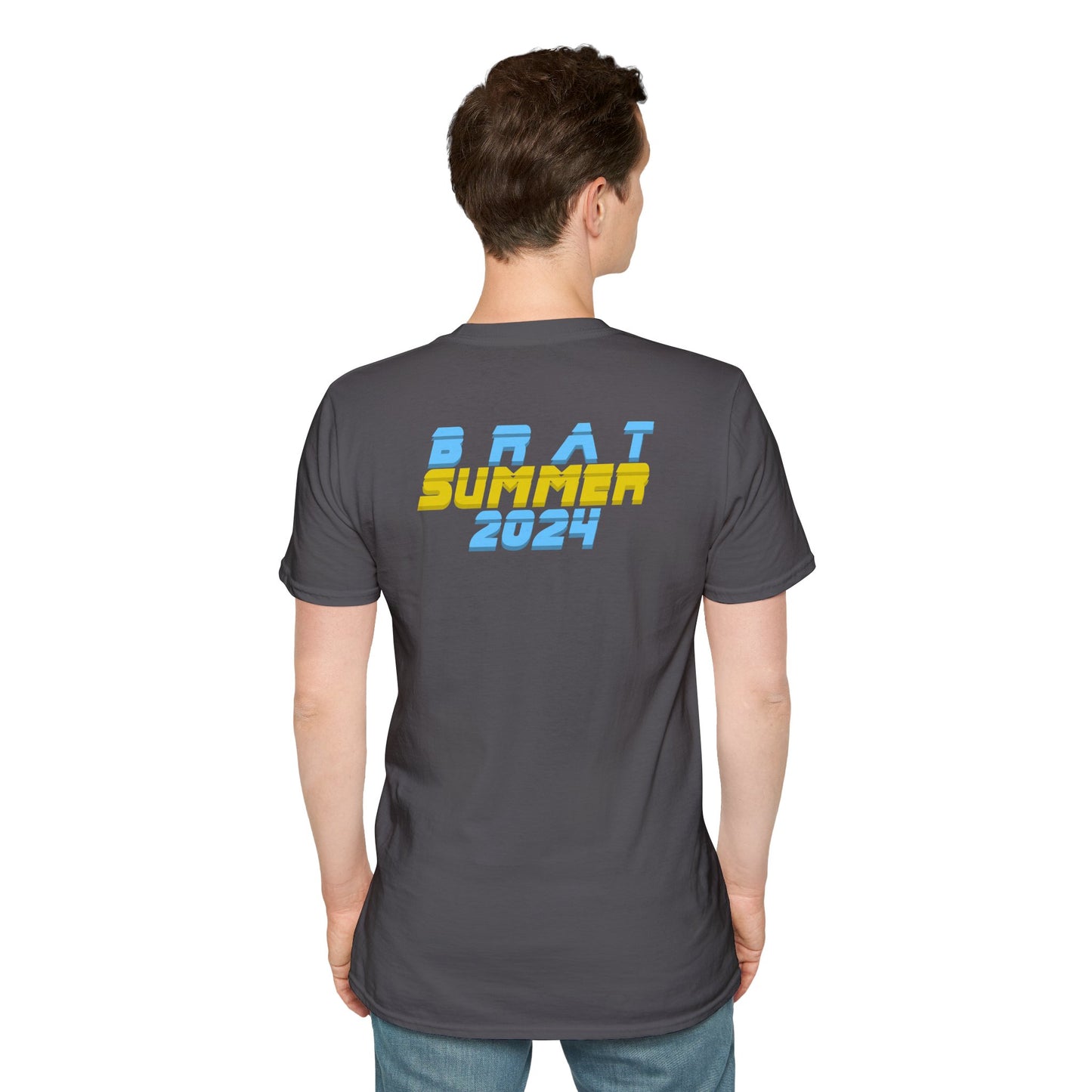 BRAT SUMMER 2024 Unisex Softstyle 100% Cotton T-Shirt