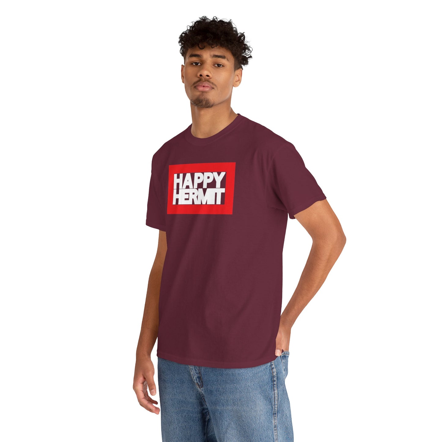 HAPPY HERMIT Unisex Heavy Cotton Tee