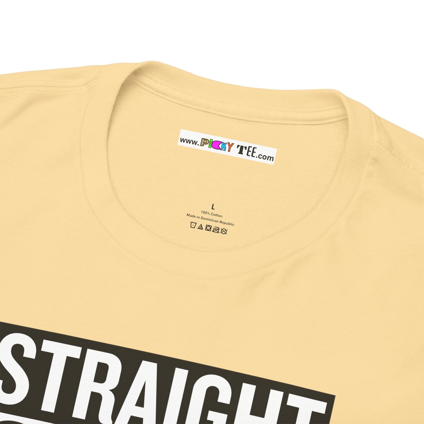 STRAIGHT OUTTA CANNES Unisex Heavy Cotton Tee