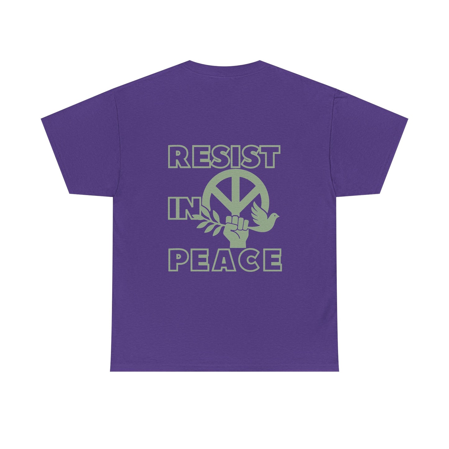 RESIST IN PEACE Unisex Heavy Cotton Tee