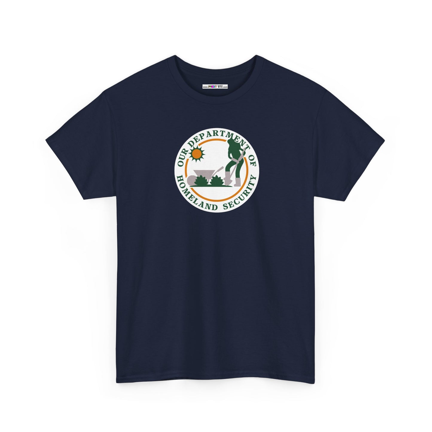 HOMELAND SECURITY (OUR DEPARTMENT OF) Unisex Heavy Cotton Tee