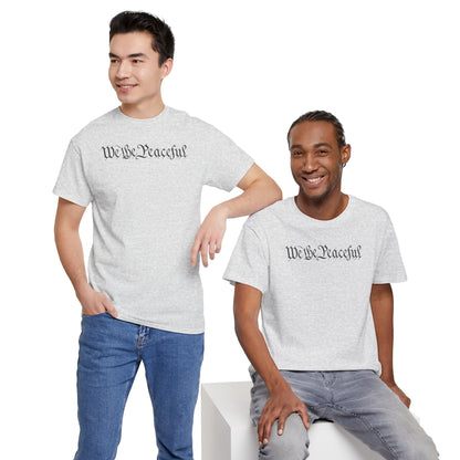 WE THE PEACEFUL Unisex Heavy Cotton Tee