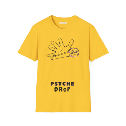 PSYCHE drop Unisex Softstyle 100% Cotton T-Shirt