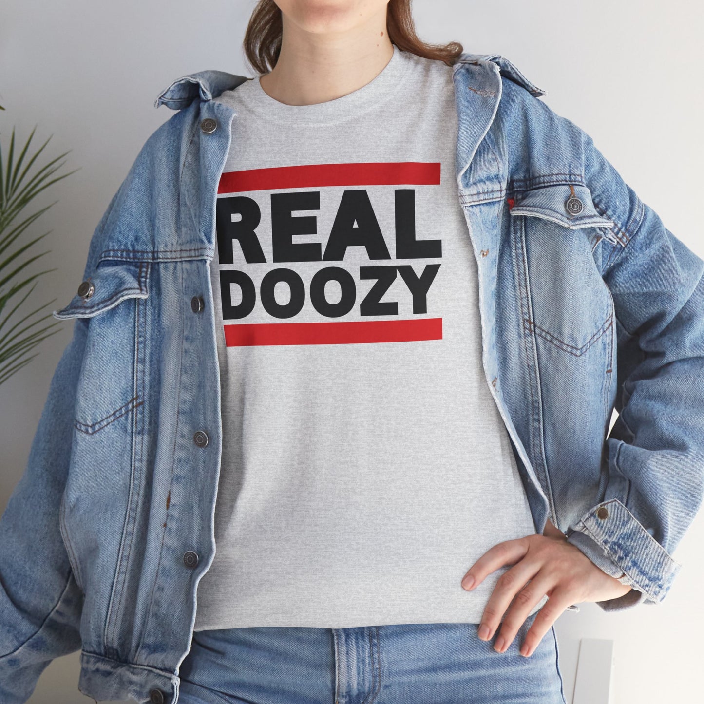 REAL DOOZY Unisex Heavy Cotton Tee