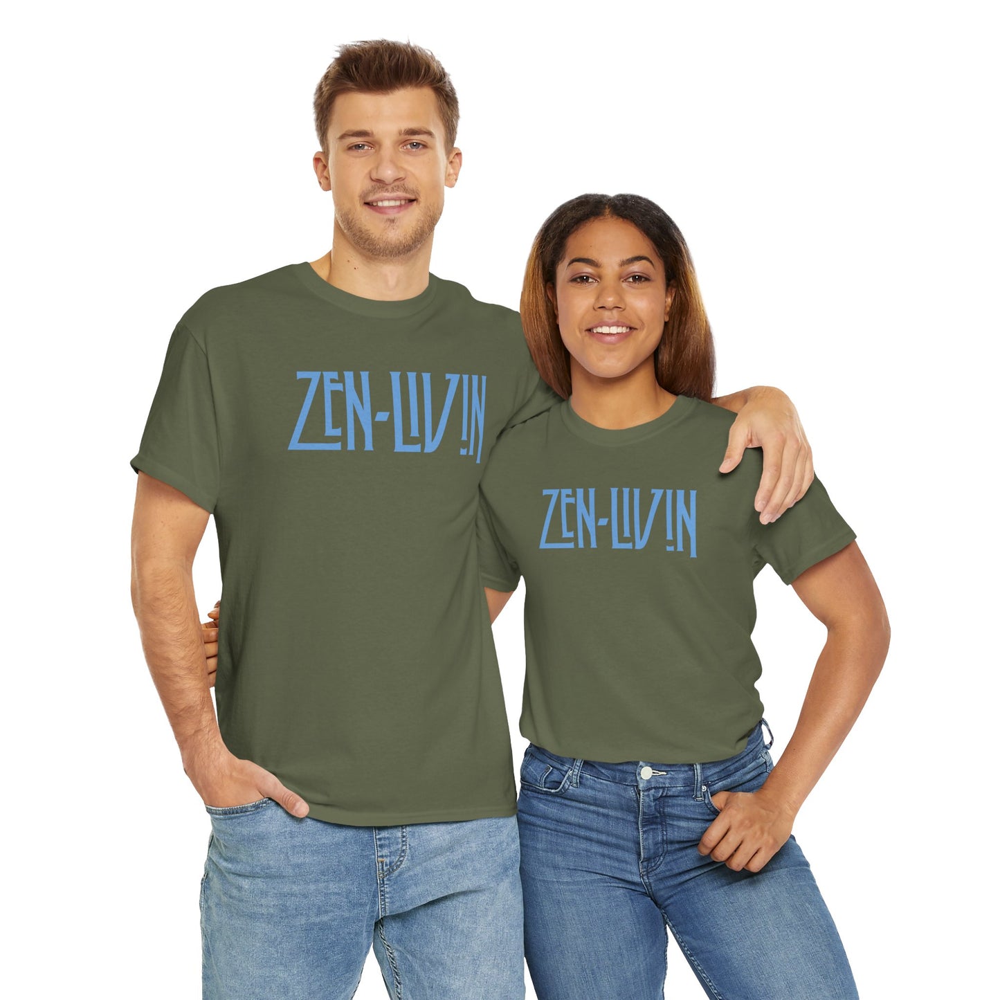 ZEN LIVIN Unisex Heavy Cotton Tee