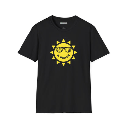 SUN OFF A BEACH Unisex Softstyle 100% Cotton T-Shirt