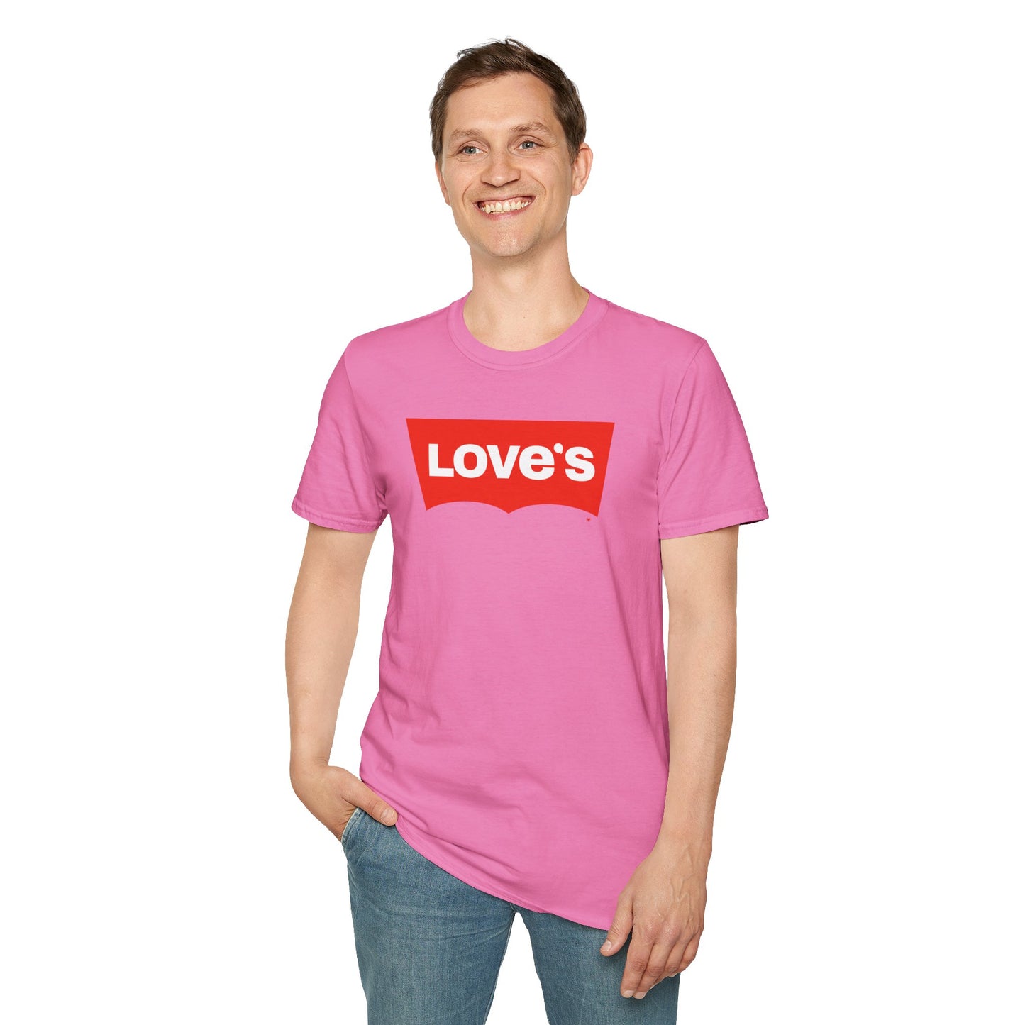 LOVE'S Unisex Softstyle 100% Cotton T-Shirt