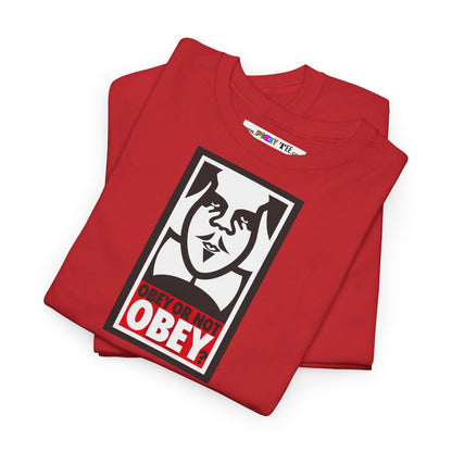 OBEY OR NOT OBEY? Unisex Heavy Cotton Tee