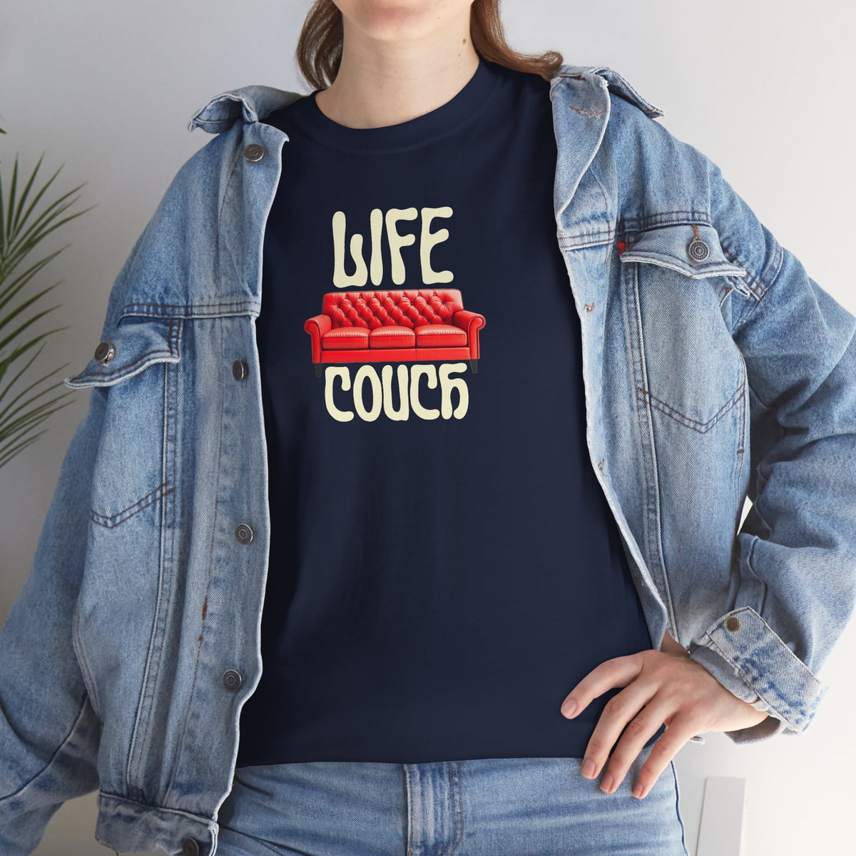 LIFE COUCH Unisex Heavy Cotton Tee