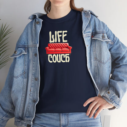 LIFE COUCH Unisex Heavy Cotton Tee