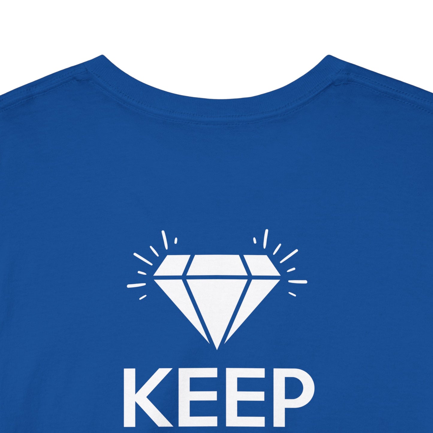 KEEP CRAZY AND SHINE ON Unisex Heavy Cotton Tee