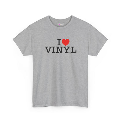 I ❤️ VINYL Unisex Heavy Cotton Tee