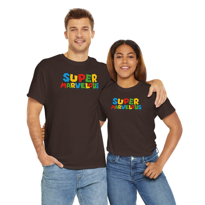 SUPER MARVELOUS Unisex Heavy Cotton Tee