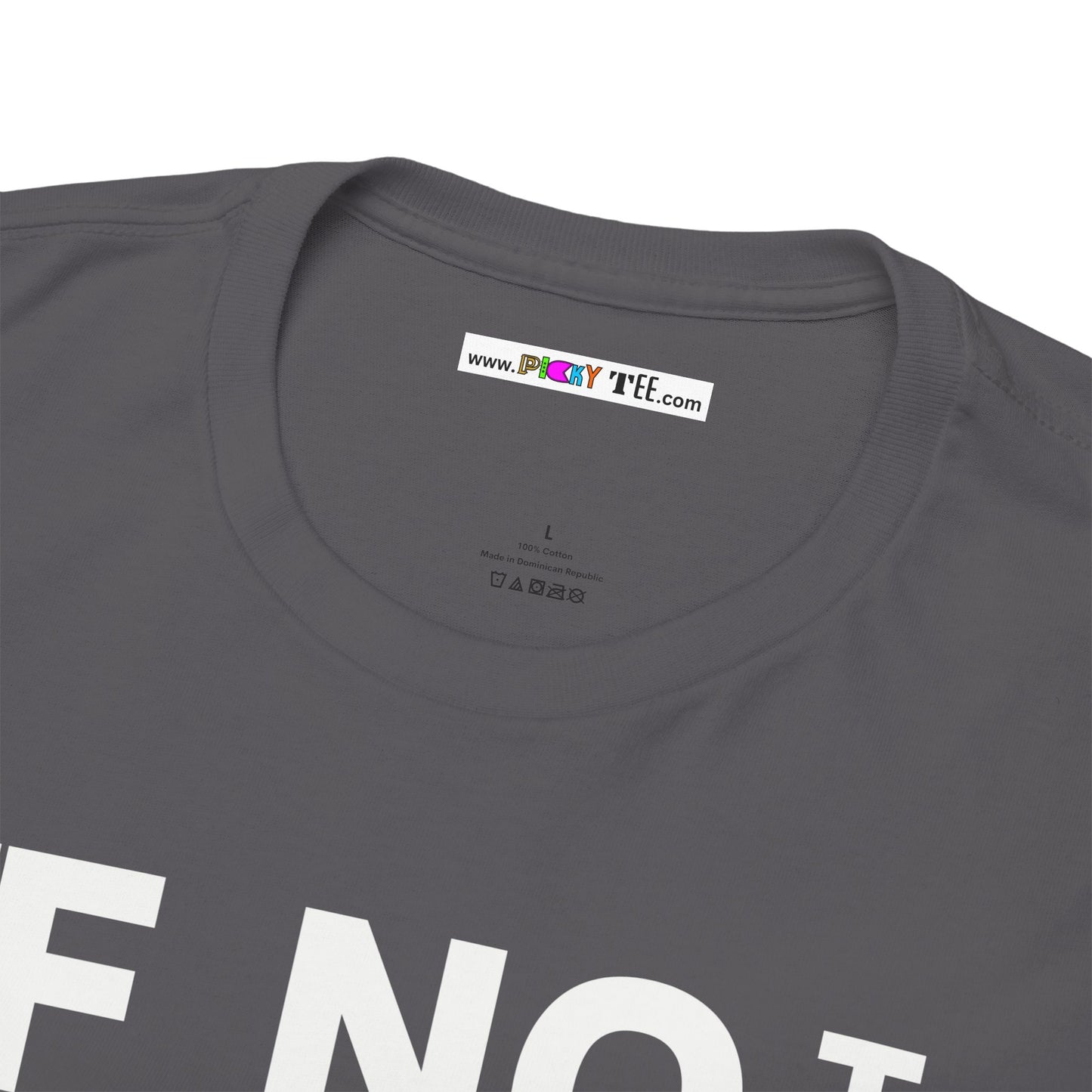 IF NOT NOW THEN WHEN Unisex Heavy Cotton Tee