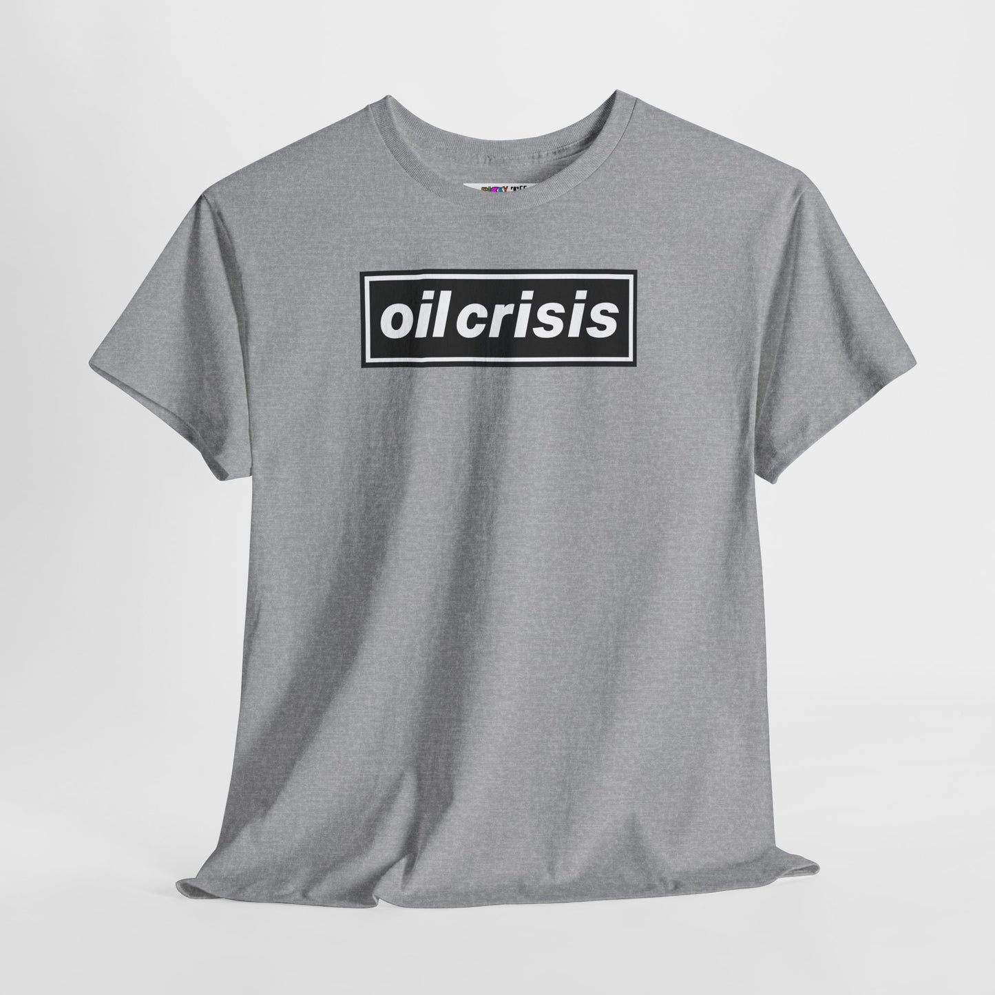 oil crisis/Foil THE crisis Unisex Heavy Cotton Tee