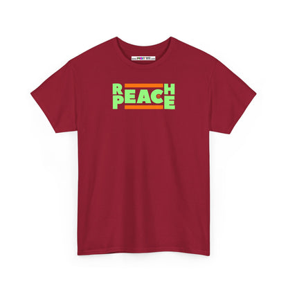 REACH PEACE Unisex Heavy Cotton Tee