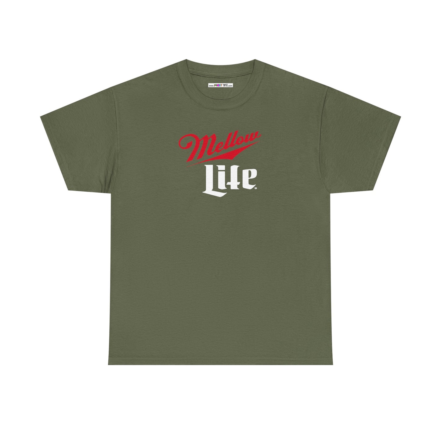 MELLOW LIFE Unisex Heavy Cotton Tee