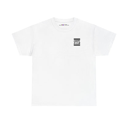 CARPE DIEM "I SEIZE DAY, PEOPLE" Unisex Heavy Cotton Tee