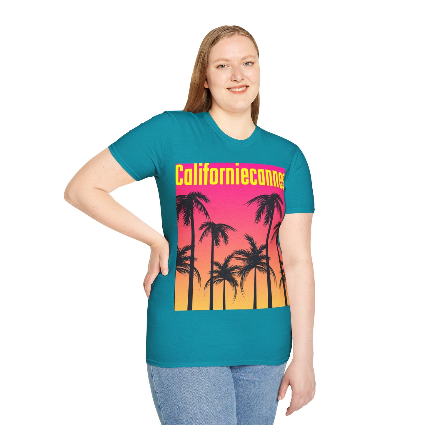 Californiecannes Unisex Softstyle 100% Cotton T-Shirt